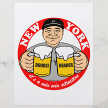 NEW YORK DOUBLE HEADER FLYER