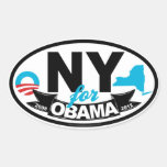New York For Obama 2012 Stickers