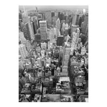 New York from Above Personalized Invitation