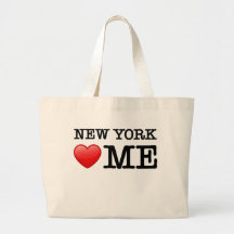 New York Heart ME Tote Bags