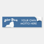New York - Hillary T-shirt Bumper Sticker