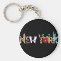 New York keychain
