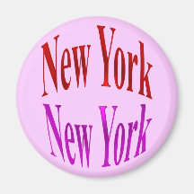 New York New York Refrigerator Magnet