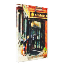 New York Pizzeria Gallery Wrap Canvas