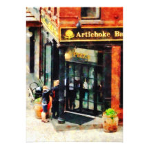 New York Pizzeria Invitations