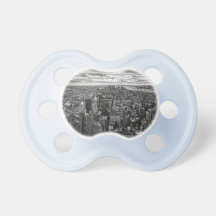 New York Skyline Baby Pacifiers