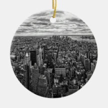 New York Skyline Christmas Tree Ornaments