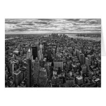 New York Skyline Greeting Cards