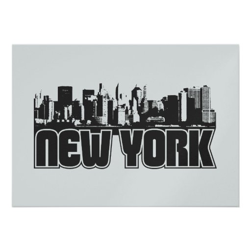 New York Skyline Invites