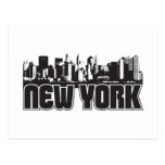 New York Skyline Post Cards