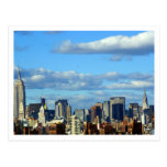 New York Skyline Postcard