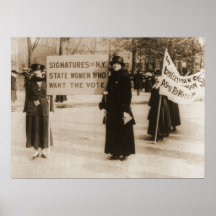 New York Suffragettes Poster