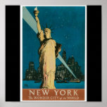 New York: The Wonder City of the World Poster