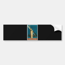 New York: The Wonder City of the World Poster Bumper Sticker
