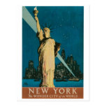 New York: The Wonder City of the World Poster Postcards