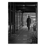New York Winter Walker Photo ATC Business Card