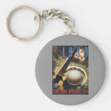 New York World's Fair 1939 Key Chain