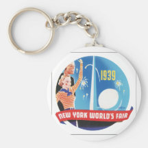 New York World's Fair 1939 Keychain