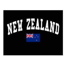 New Zealand College Style Post Card