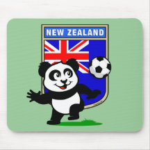 New Zealand Football Panda Mouse Pad