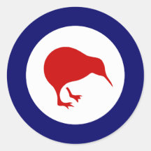new zealand kiwi roundel military aviation sticker
