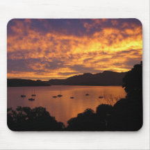 New Zealand Sunset Mouse Mat