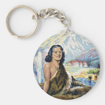 New Zealand: Wonderland of the Pacific Key Chain
