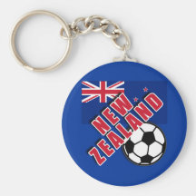 NEW ZEALAND World Soccer Fan Tshirts Keychains