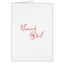 Newark Girl tee shirts Cards