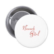 Newark Girl tee shirts Pinback Button