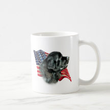 Newfoundland (blk) Flag Coffee Mug