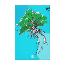 newHOPE.collection Stretched Canvas Prints