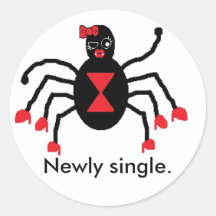 Newly single stickers