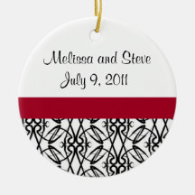 Newlyweds First Christmas Ornament