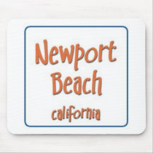 Newport Beach CAlifornia BlueBox Mousepad