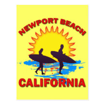 NEWPORT BEACH CALIFORNIA POSTCARD