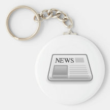 Newspaper Key Chain