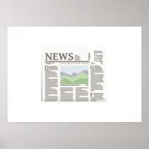 Newspaper Poster