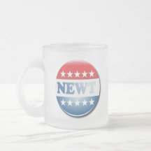 NEWT CAMPAIGN BUTTON MUGS