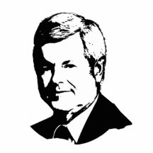 NEWT GINGRICH TALKING HEAD PHOTO SCULPTURE