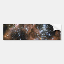 NGC 604 Galactic brown star clouds Bumper Sticker
