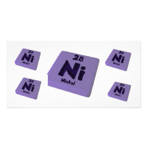 Ni Nickle Photo Greeting Card