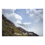 Niagara Falls 1963 From Below Photographic Print