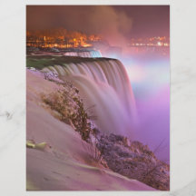 Niagara Falls at Winter from Prospect Point Full Color Flyer