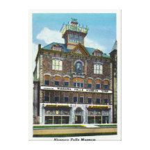 Niagara Falls Museum, View of a Water Nymph Stretched Canvas Prints
