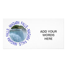 Niagara Falls Photo Card