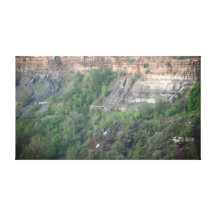 Niagara Gorge Gallery Wrapped Canvas