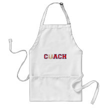 Nice Coach Baseball Insignia Apron