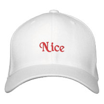 "Nice" Hat Baseball Cap