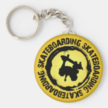 Nice Skateboarding Seal 2 Keychains
